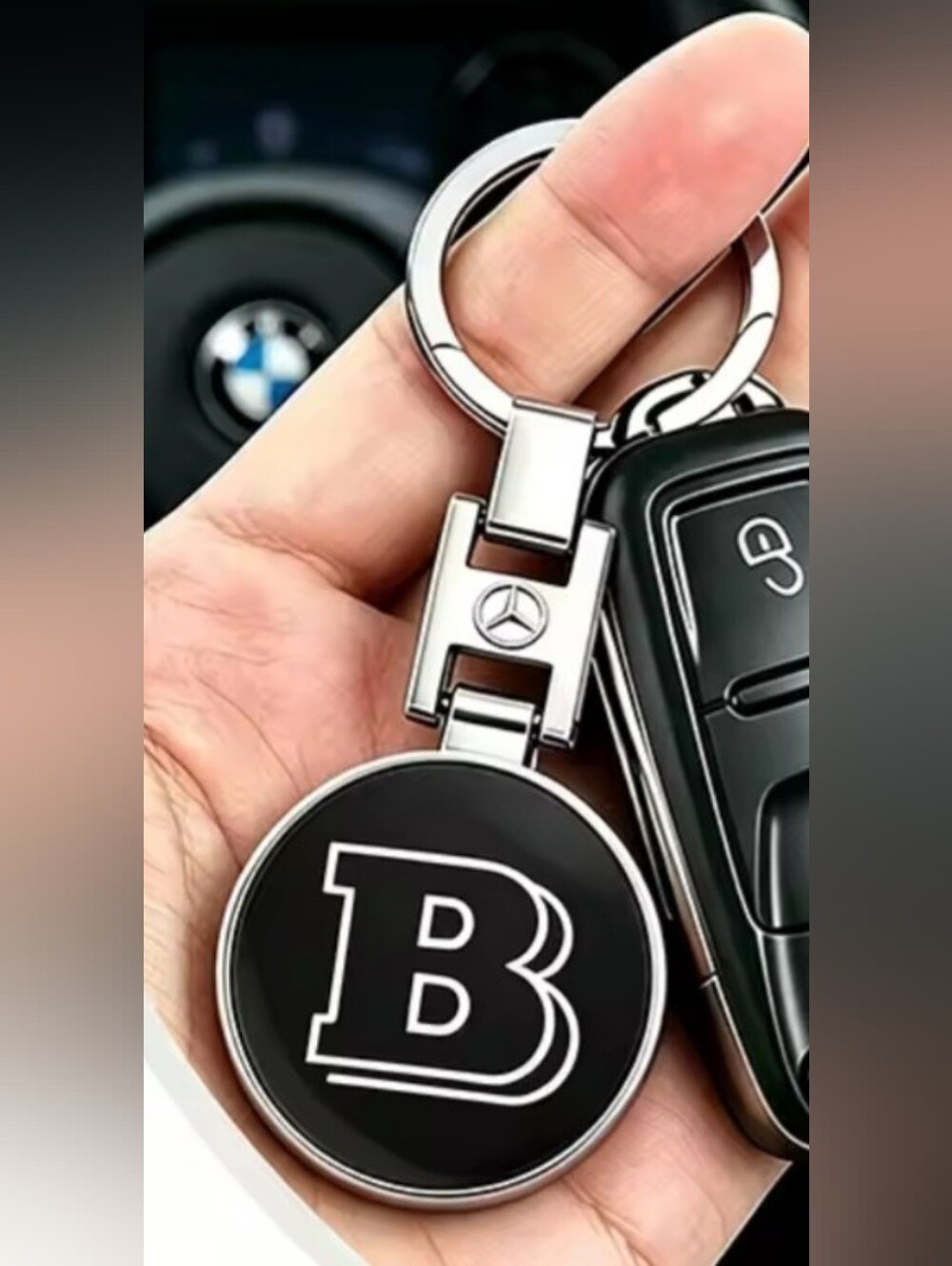 Brabus Mercedes Or Affalterbach Metal Keychain See 5 Styles